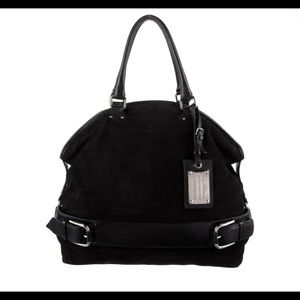 🎉FLASH SALE 🎉 Dolce & gabbana D&G black suede miss loop tote bag